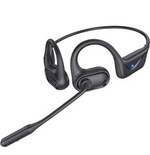 Open Ear Headphones W/ Noise Canceling Mic Lightweight Bluetooth 5.4 Headset