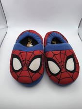 Marvel Spiderman Toddler Boys M 7/8 Slippers