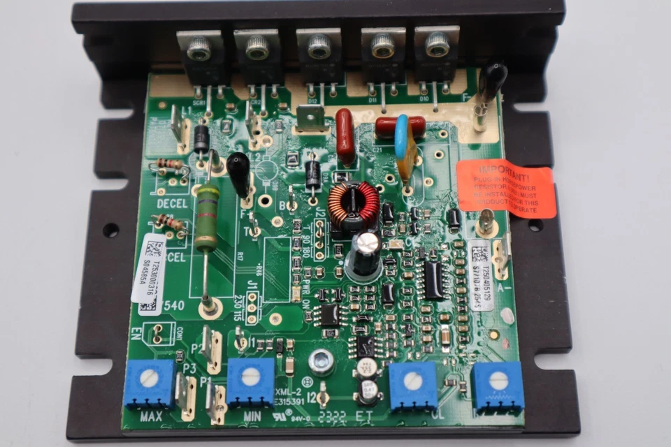 KB Electronics KBMM-125 DC motor control 9449 upc 024822094498 90vdc 3/4-1.5 HP - Image 4 of 4