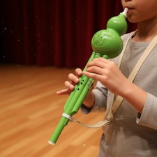 Flûte Hulusi Résistant Aux Chutes Hulusi D'enfant Clé C pour Enfants, Débutants