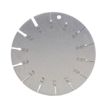 Metal Wire Diameter Measurement Tool 2mm Thick For Detailed Electrical Circuit