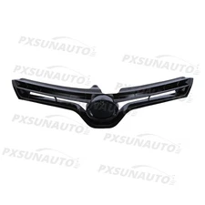 Upper Grill Front Bumper Black Grille For 2014 2015 2016 Toyota Corolla LE CE