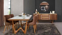 Essgruppe Tisch Tische 6Tlg Garnitur Neu Esstisch 4X StüHle Stuhl Esszimmer Set