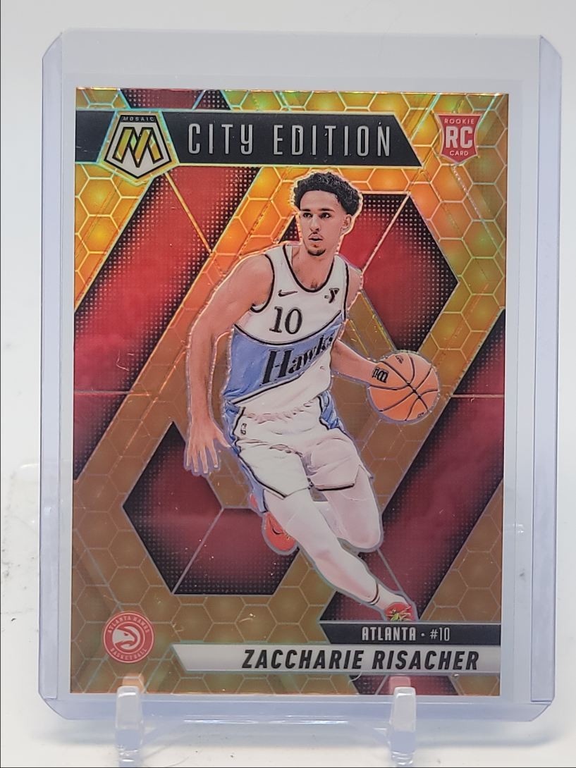 ZACCHARIE RISACHER 2024-25 MOSAIC CITY EDITION ROOKIE HONEYCOMB SP RC Q4832