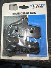 08-17 Harley Davidson Softail Dyna Organic Front Brake Pads