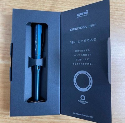 Uni Kuru Toga Dive 0.5mm Mechanical Pencil M5-5000 Abyss Blue