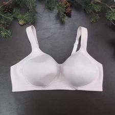 Vanity Fair Bra Womens 38C Light Pink Beauty Back Wirefree Smooth Support 71500