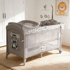 GarveeHome 4 in 1 Baby Bassinet Pack and Play, Bedside Crib Sleeper, Portable