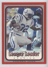 2001 Score Select League Leader 83/325 Edgerrin James #246 HOF 17wy