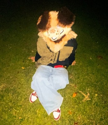 Doki Doki puppy fursuit with paws and collar