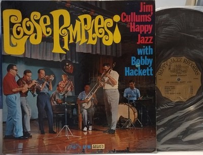 JIM CULLUM-BOBBY HACKETT Goose Pimples! SCARCE NM 1967 HAPPY JAZZ LP Trad Jazz