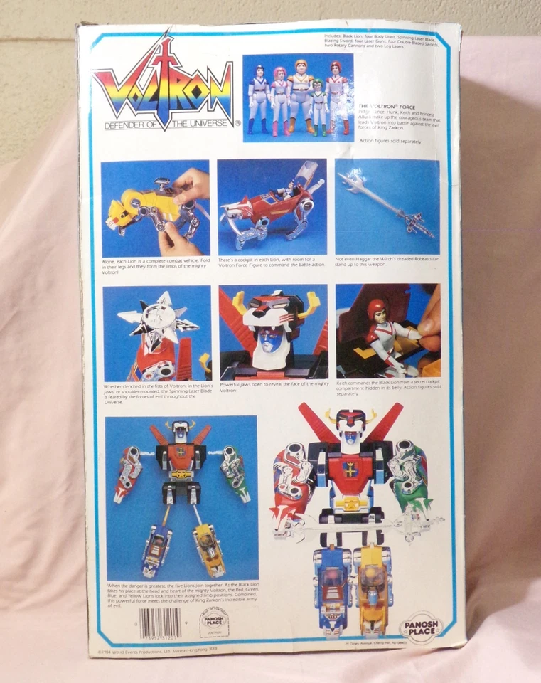 VOLTRON PANOSH PLACE MINT COLLECTOR SET+6 Pilot Figures-Rare Sven-In Case 100% - Image 3 of 4