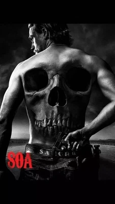 SVT Plush Queen Size Sons of Anarchy Blanket - Extremely Soft - SOA JAX