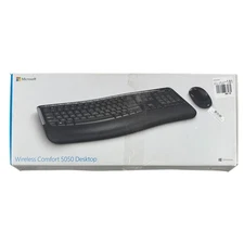 Microsoft Wireless Comfort 5050 Desktop Keyboard and Mouse Combo NO DONGLE