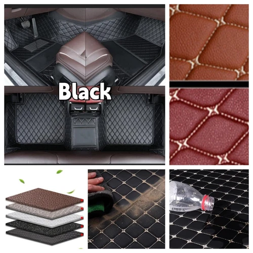 Car Floor Mats Fit Tesla All Models Cargo Liners Waterproof Custom Carpets Mats - Imagen 1 de 38