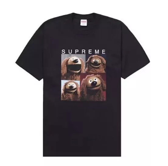 Supreme Rowlf Tee SS24 T Shirt NOIR Medium NEUF DANS SON SAC 100% Authentique