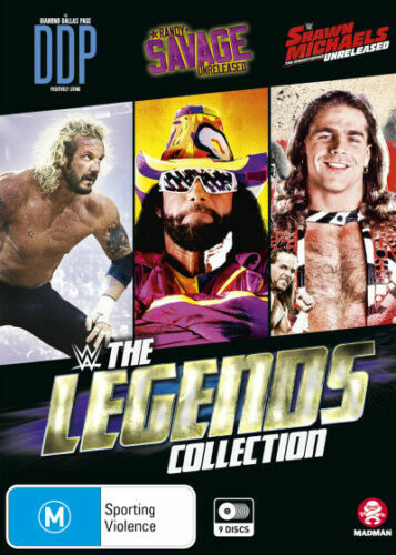 WWE The Legends Collection - 9 Disc Set  - Brand new sealed, Region 4 DVD - Picture 1 of 1