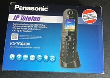 Panasonic KX-TGQ400GB Black Ip-Telefon-Mobilteil Dect Cordless Telephone Cat-Iq