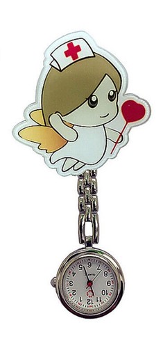 Nurses' Watch Quartz Watch Brooch Tunic Fob Pocket Watch Pendant Harajuku New UK - Picture 8 of 11