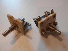 Two Vintage Hammarlund Air Variable Capacitors