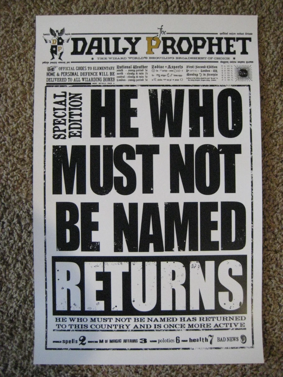 Daily Prophet Template Poster Replica TinyPPT, 53% OFF
