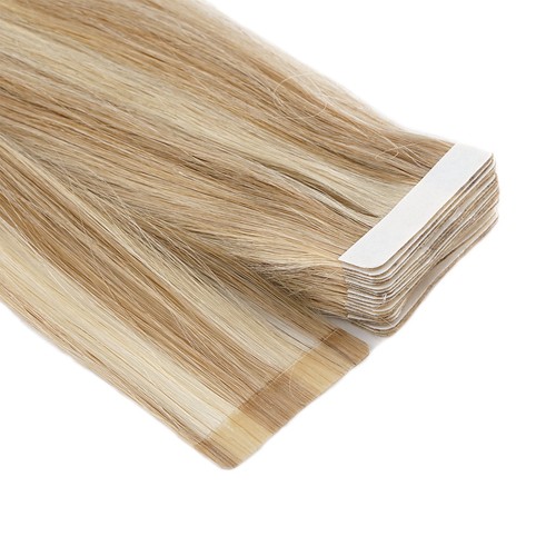 Seamless Tape In Hair Extensions Pu Skin Invisible Glue Russian Human Hair 12A - Picture 83 of 88