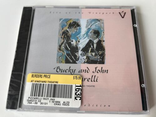 Bucky & John Pizzarelli at the Vineyard Theatre 1995 Challenge CD Sealed - Picture 1 of 2