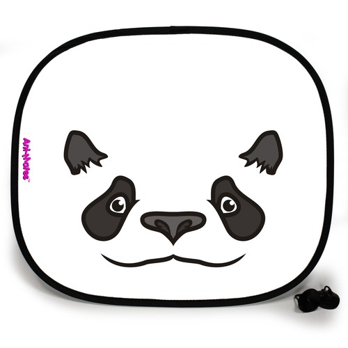 2x Car Side Window Personalised Mesh Sun Shades Visor Sunshade UV Gift Baby Kids - Picture 49 of 80