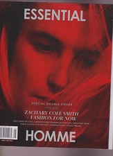 ESSENTIAL HOMME Men's Fashion Magazine APRIL/MAY 2016, ZACHARY COLE SMITH.