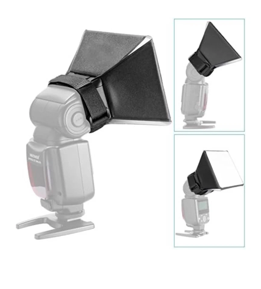 Universal Flash Light Diffuser Softbox for Canon 600EX,470,Nikon SB5000 910 700 - Image 3 of 4