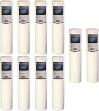 Bluonics Sediment Replacement Water Filters 10 Cartridges (5 Micron) 4.5" x 20"
