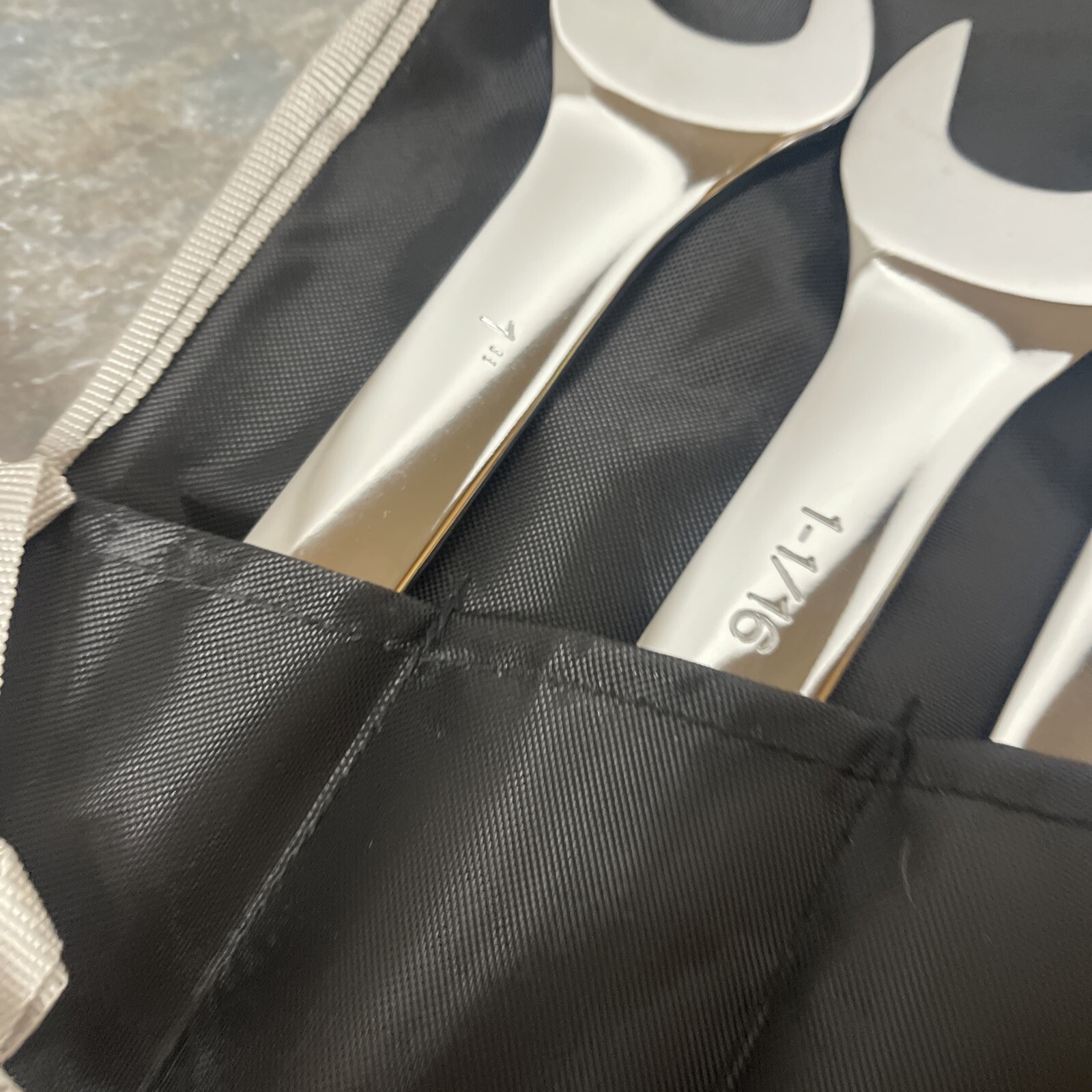 Geardrive 5-Piece Long Pattern Combination Wrench Set