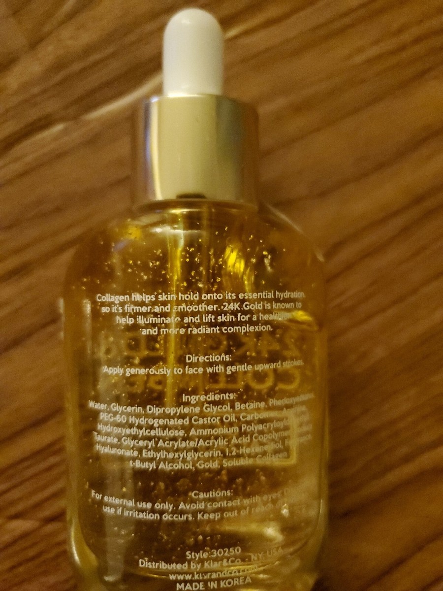 のり　二個24K GOLD COLLAGEN TX Pretty skin - 24K Gold Collagen TX Ampoule | YesStyle