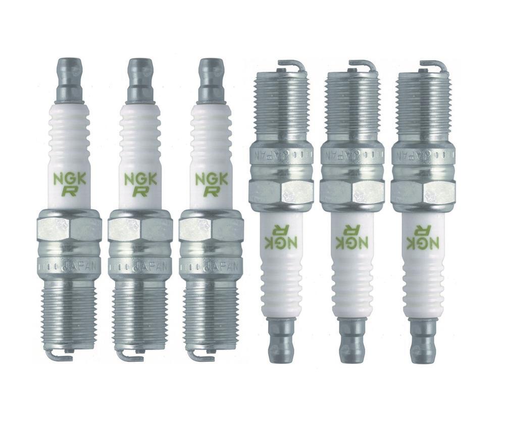 NGK Spark Plug Set 6 Pieces V-Power Gap 0.028
