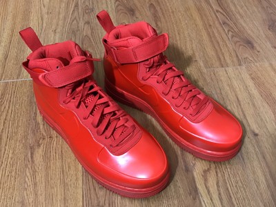 nike af1 foamposite red