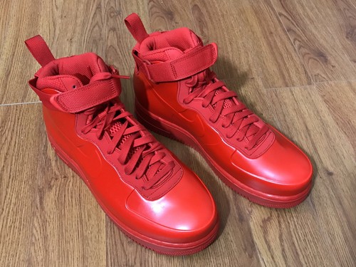 af1 foamposite red