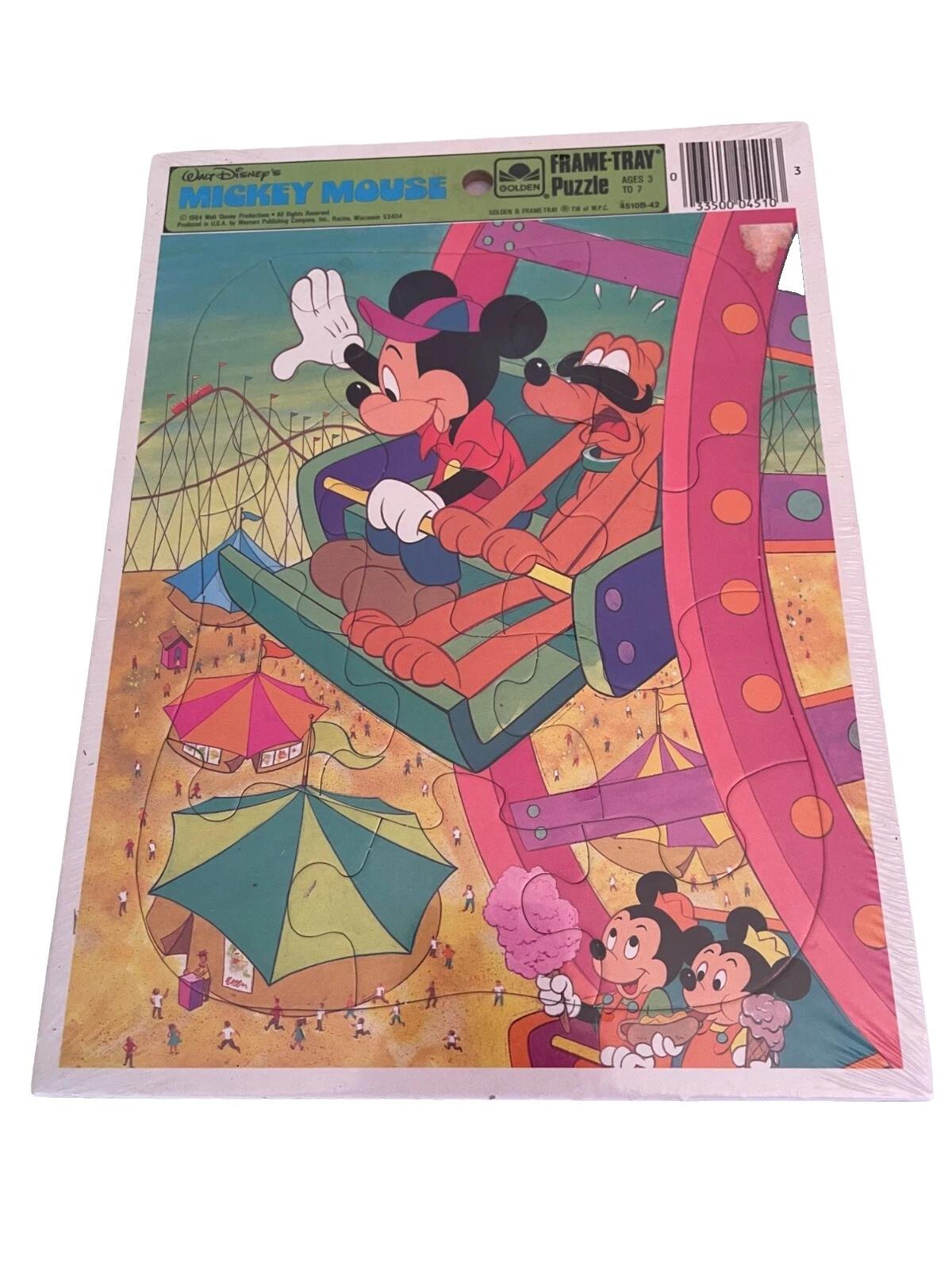 Mickey Mouse & Friends Cardboard 3-4 Years Puzzles