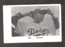 Pee Wee Reese 1960 Venezuelan Baseball Stickers #85 Dodger Ultra Rare HOF
