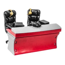 ULTIMATE Red Commentator Table Playset for WWE & AEW Action Figures