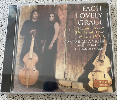 Each Lovely Grace CD Factory Sealed Cantata Alla Viola Destino Classics