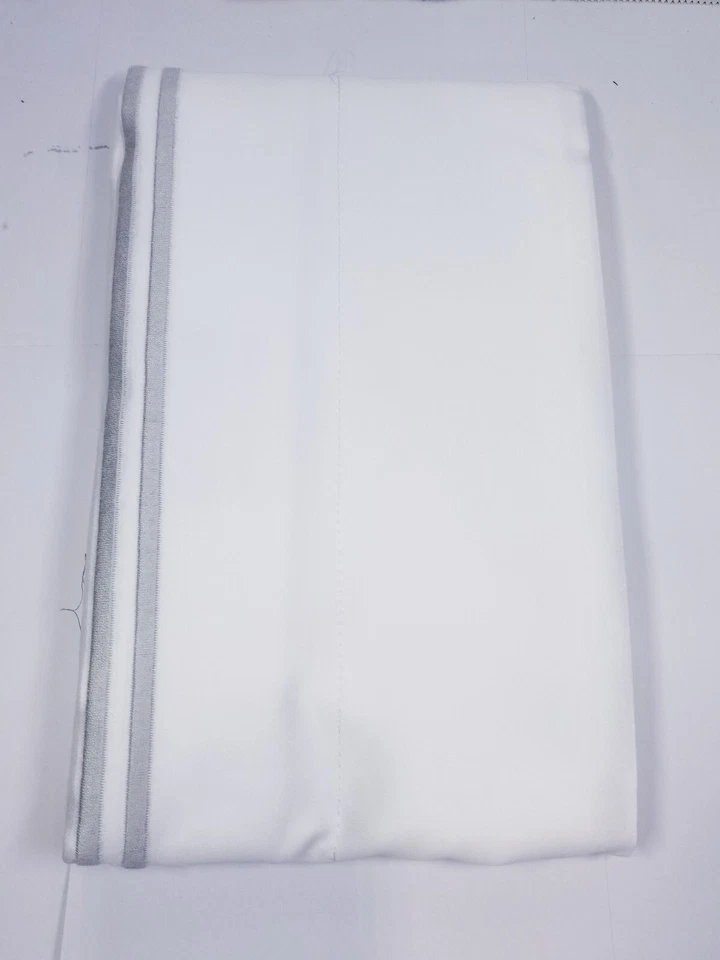 Итальянский отель под правую руку тройной атласный стежок сатин стандартный накидка - пепел - Изображение 4 из 4