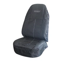 Seats Inc 181704XN1161 Coveralls Black on Black Seat Cover High Back
