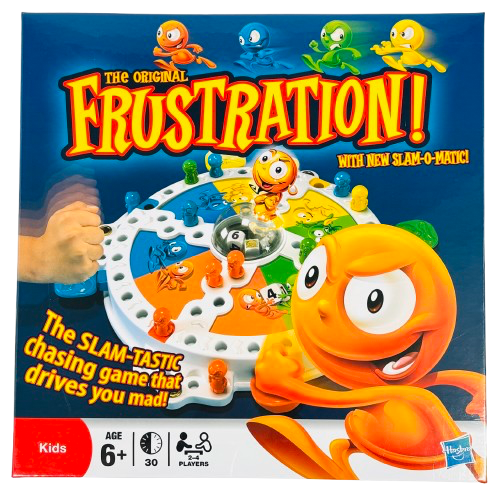Frustration The Original Board Game Slam O Matic Hasbro Games New & Sealed - Picture 5 of 14
