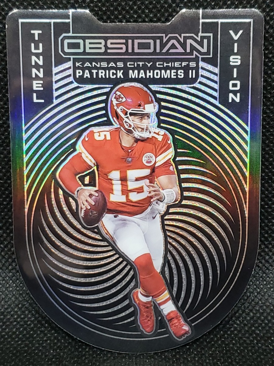 2021 Panini Obsidian Tunnel Vision Patrick Mahomes II #TV-4 /35 - Main Image