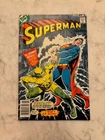 Vintage Superman Comic No.323 "The Man With The Self-Destruct Mind" May 1978