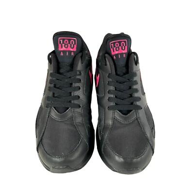Nike Air Max 180 Black Pink Blast Blink - Size 9 - AQ9974 001 | eBay