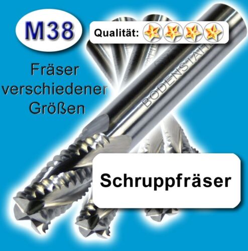 16mm Schrupp-Fräser HPC Z=4 M38 Fräser für Metall Kunststoff Holz etc - Afbeelding 1 van 1