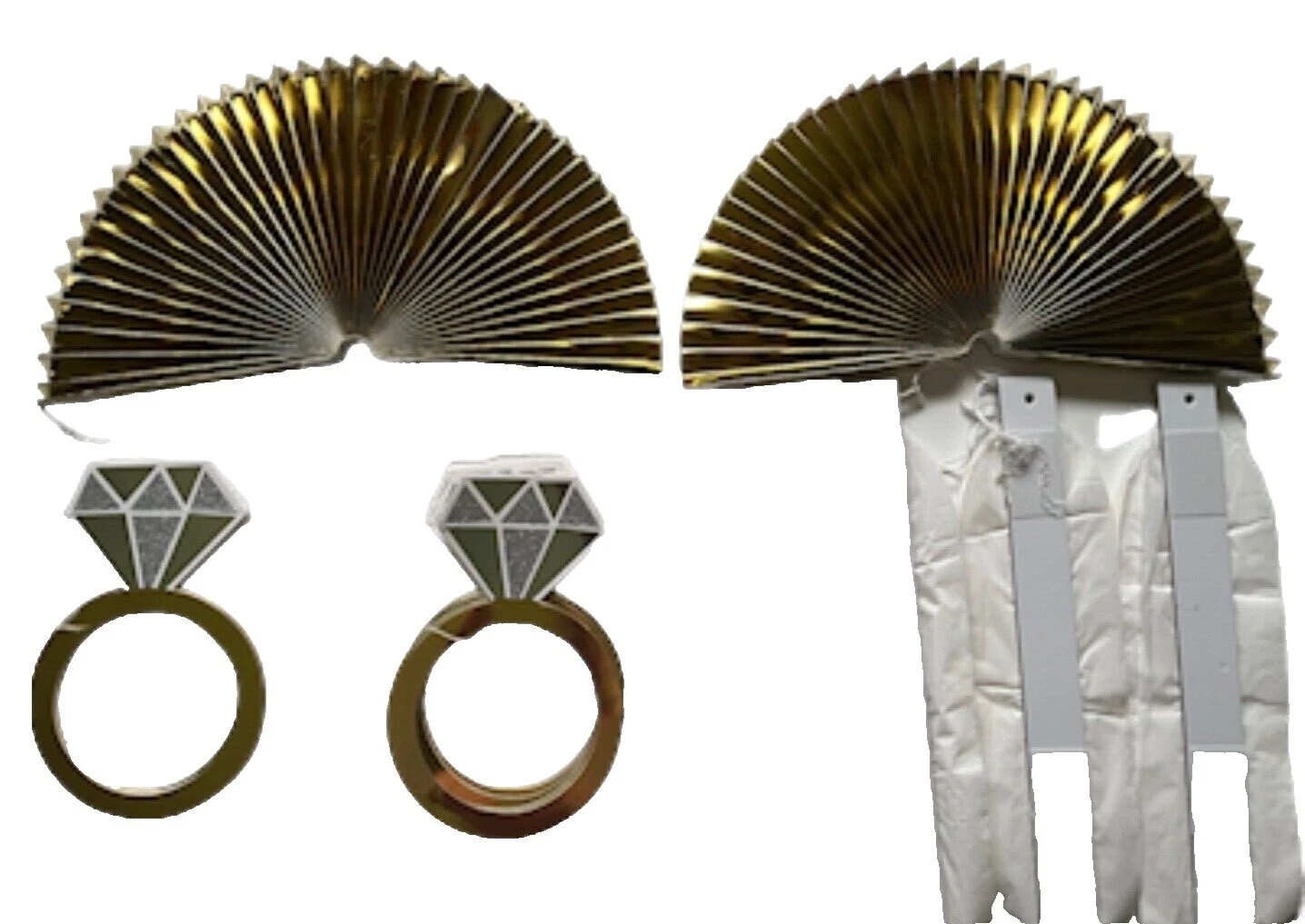 Decoraciones Colgante Boda de Papel de Aluminio