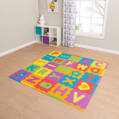 Spark Create Imagine - ABC Foam Playmat Learning Toy Set, 28 Pieces