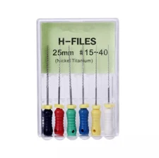 Dental Niti K-Files 25mm #15-40 Endo Root Canal NITI REAMERS / Stainless Steel